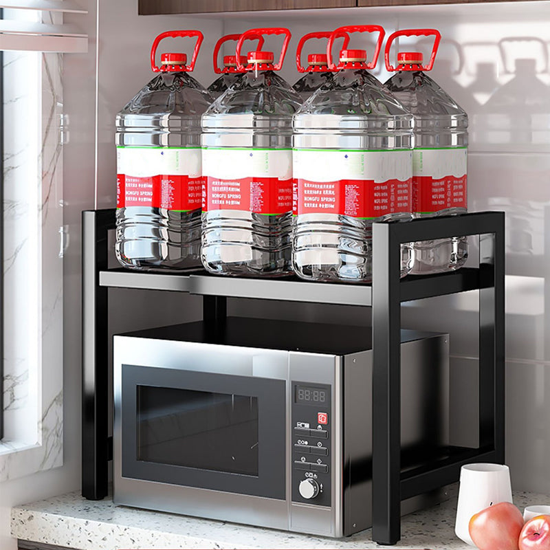 🔧✨ Verstellbares Küchenregal mit Haken & erweiterbarem Design ✨🗃️ – Hohe Tragkraft, platzsparend und sicher für Deine Küche!