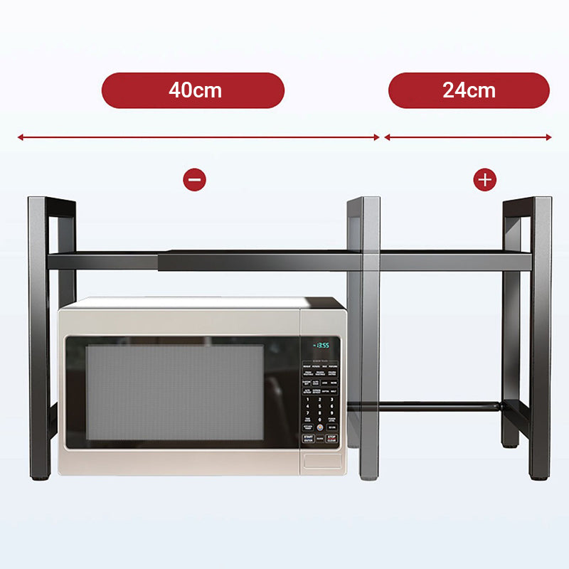 🔧✨ Verstellbares Küchenregal mit Haken & erweiterbarem Design ✨🗃️ – Hohe Tragkraft, platzsparend und sicher für Deine Küche!