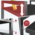 🔧✨ Verstellbares Küchenregal mit Haken & erweiterbarem Design ✨🗃️ – Hohe Tragkraft, platzsparend und sicher für Deine Küche!