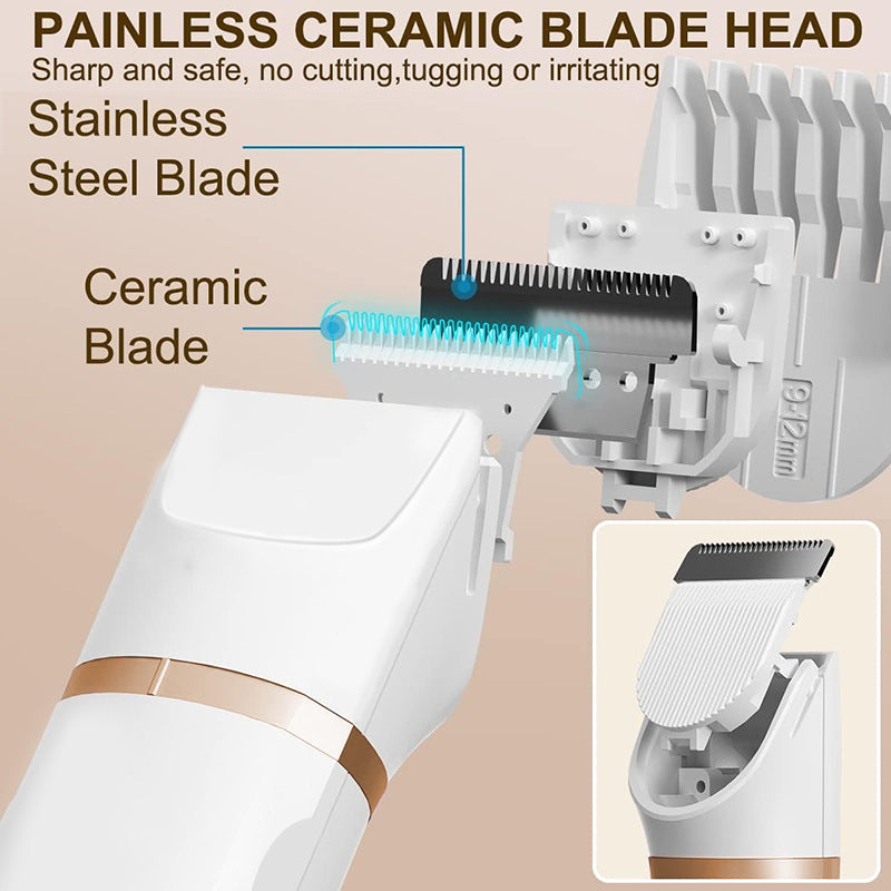✂️⚡ Rasierer 3-in-1 Elektrischer Körperhaartrimmer | 🛁✨ Kabellos & Wasserdicht für Intimbereich & Tägliche Pflege | Präzision & Langlebigkeit Made for Germany