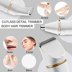 ✂️⚡ Rasierer 3-in-1 Elektrischer Körperhaartrimmer | 🛁✨ Kabellos & Wasserdicht für Intimbereich & Tägliche Pflege | Präzision & Langlebigkeit Made for Germany