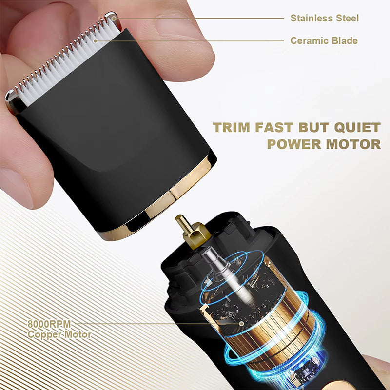 ✂️⚡ Rasierer 3-in-1 Elektrischer Körperhaartrimmer | 🛁✨ Kabellos & Wasserdicht für Intimbereich & Tägliche Pflege | Präzision & Langlebigkeit Made for Germany