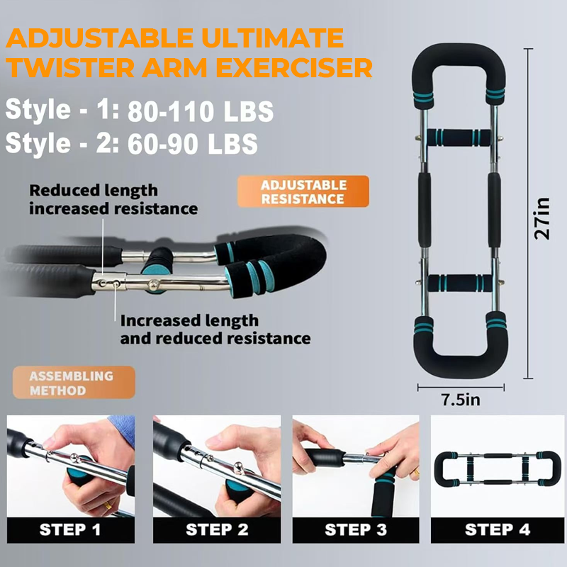 💪🏋️‍♂️ Adjustable Weight Bar – Multifunctional Home Gym Equipment for Arm & Core Training. German Engineering for Lasting Quality & Efficient Fitness Solutions! 🏠✅