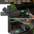 🔥⚡ Elektrischer Grillbürstenreiniger Kabellos: 50% RABATT! 💎💪 Tiefenreinigung mit Schnellwechsel-Bürste, 2600mAh Akku für langes Grillen
