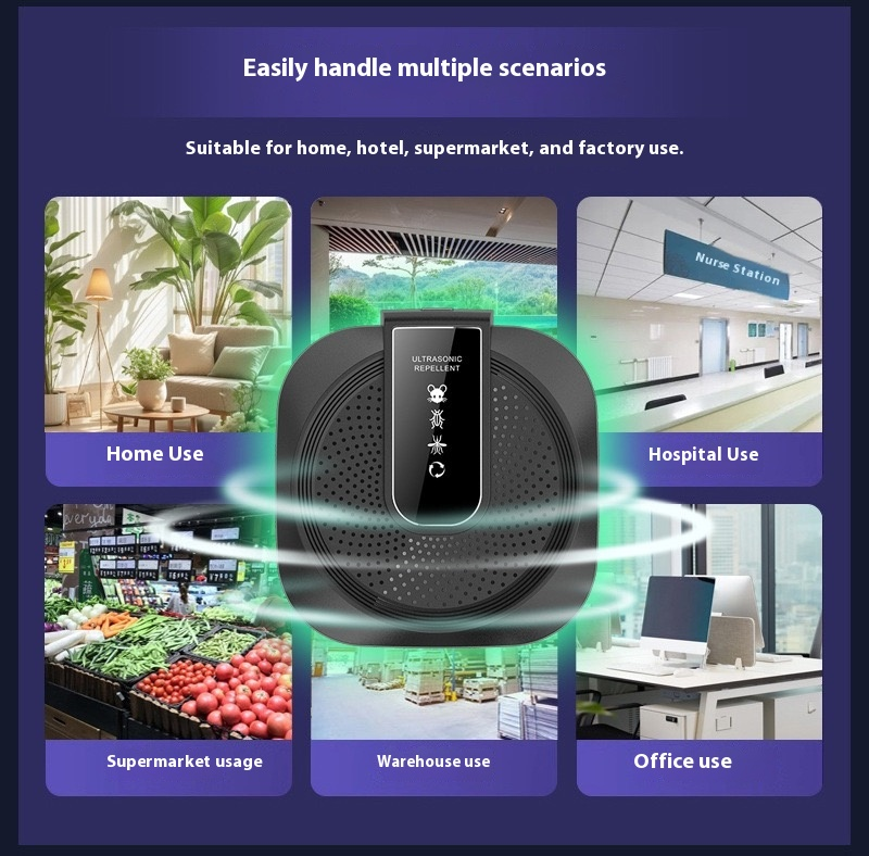 🐭⚡ Ultraschall Nagetierabwehr – Schützt 360° & sofort einsatzbereit! ✨Tierfreundlich & stromsparend. 🌿 Endlich Ruhe im Haus!