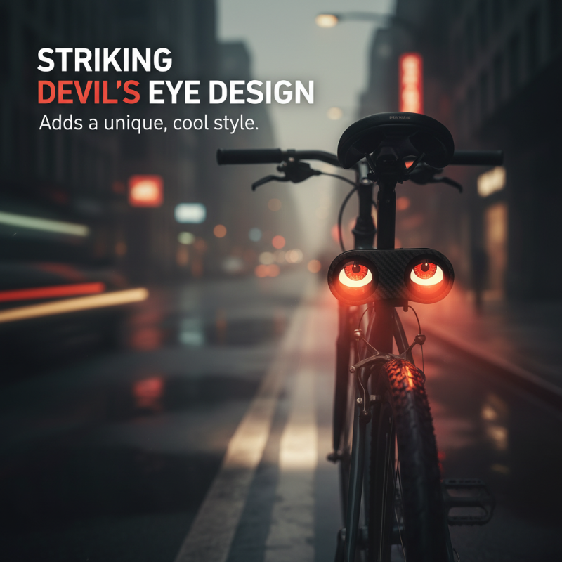 👿💡 Devil‘s Eye LED-Fahrradlicht – Personalisiert. Sicher. Einzigartig👁️🔧 6 Modi & Bildanzeige in robuster Qualität – jetzt zum Top-Preis!