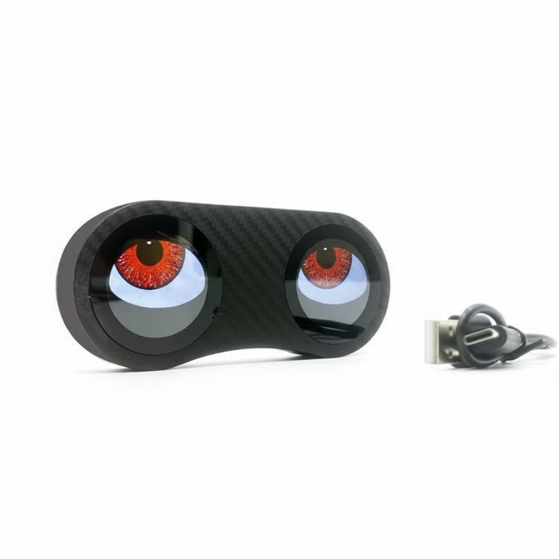 👿💡 Devil‘s Eye LED-Fahrradlicht – Personalisiert. Sicher. Einzigartig👁️🔧 6 Modi & Bildanzeige in robuster Qualität – jetzt zum Top-Preis!