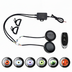 👿💡 Devil‘s Eye LED-Fahrradlicht – Personalisiert. Sicher. Einzigartig👁️🔧 6 Modi & Bildanzeige in robuster Qualität – jetzt zum Top-Preis!