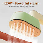 🚀✨ Handlicher Dampfbügel mit 180° Drehgriff – für faltenfreie Kleidung in Sekunden! 🌟👜 Ideal unterwegs & zu Hause, energiesparend und langlebig.