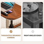 🪑📦 Klappbarer C-Form Schreibtisch – Höhenverstellbar & platzsparend ✨ Stabile Arbeitsfläche, langlebiges Design, perfekt für Ihr Homeoffice. ✨