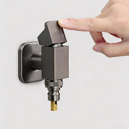 🚰🔧 Ein-Knopf-Wasserstopp-Ventil – Automatischer Schutz vor Leckagen & Wasserschäden! 💧✔️ Einfach installiert, maximale Sicherheit für Ihre Waschmaschine.
