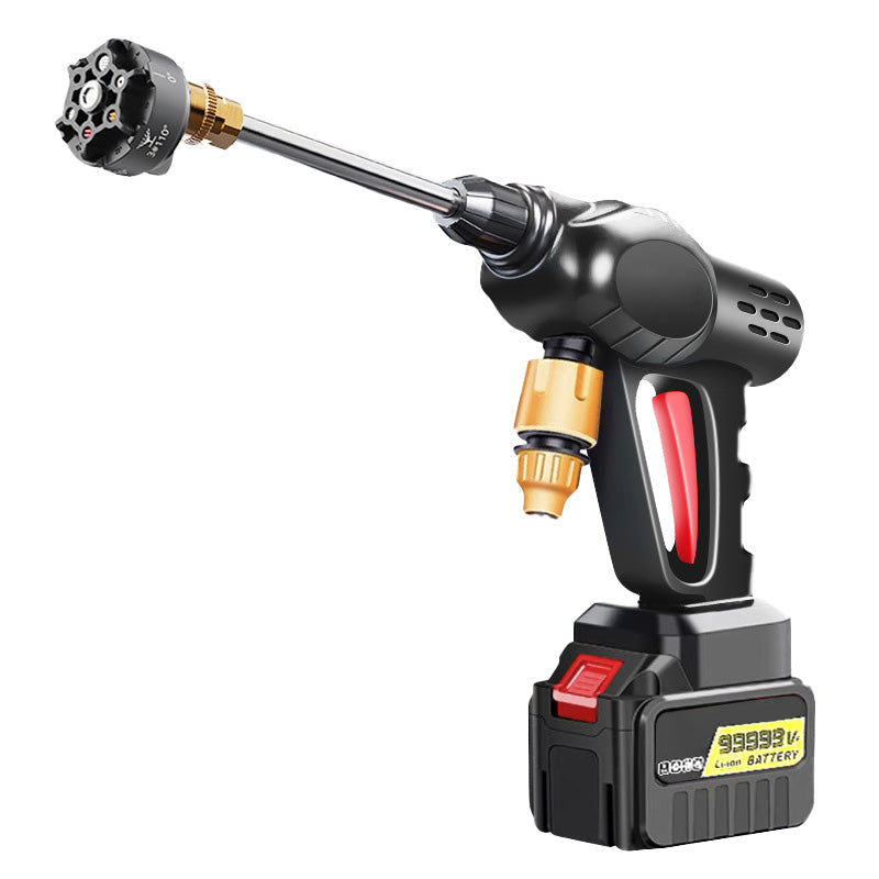 💦🚗 45bar Akku-Hochdruckreiniger mit 2x3000mAh für Autopflege und Bewässerung 🔋🌿 – 50% Rabatt, langlebig, flexibler 5m Schlauch!