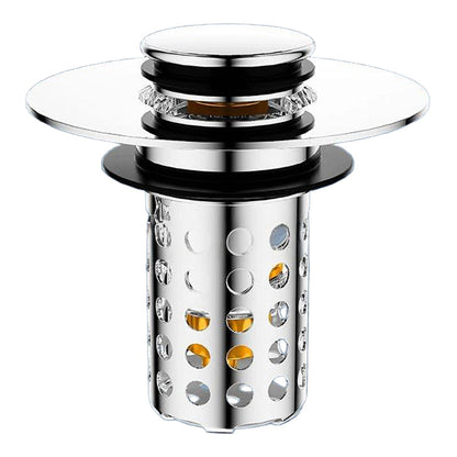 🚰🔧 Nie mehr verstopft! Der langlebige Universal-Pop-up-Abflussfilter – rostfrei & einfach zu reinigen. Perfekt für jedes Spülbecken! 🌟♻️
