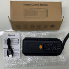 📻🔋 Outdoor-Multifunktionsradio mit Powerbank, Solar & Handkurbel 📡⚡ Notfallradio für Camping & Wanderungen – immer Strom, immer informiert, wetterfest & kompakt