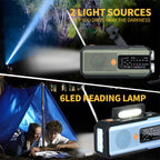📻🔋 Outdoor-Multifunktionsradio mit Powerbank, Solar & Handkurbel 📡⚡ Notfallradio für Camping & Wanderungen – immer Strom, immer informiert, wetterfest & kompakt