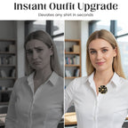 💎✨ Elegante Chic Rhinestone Blumen Manschettenknöpfe & Brosche – Vielseitiger Schmuck für jeden Anlass ✨🌼 Perfekte Kombination aus Glamour und Funktionalität, langlebig & nachhaltig.