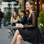 ✨🌟 Sterntanz-Abendkleid mit Spitzenoberteil & Glitzerfunkeln – Perfekt für festliche Anlässe! ✨💫 Elegant, nachhaltig & made in Germany. 💚