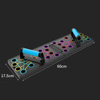 🦾✨ Trainiere effektiv mit farbcodiertem Push-up Board – Perfekt für jedes Fitnesslevel & tragbar überall! 🏠✨ Einfach, praktisch, nachhaltig.