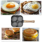 🍳🥚 Vier-Loch Eierpfanne – Perfektes Omelett & Frühstück in nur 5 Minuten! 🕒🍽️ Antihaft, spülmaschinengeeignet & aus nachhaltiger Beschichtung. Endlich gleichmäßige Eier, ganz ohne Anbrennen.