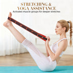 🧘💪 Fitness-Widerstandsband Premium – Perfekt für Dehnübungen & Yoga! 🌿♻️ Strapazierfähiges, umweltfreundliches Material für nachhaltige Trainingserfolge zu Hause.