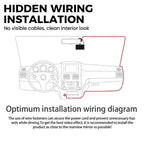 🚗💡 3-Kanal-Fahrkamera: Kabellose 1080P HD mit Infrarot-Nachtsicht & 24h Parküberwachung – Volle Kontrolle, Tag und Nacht! 📹🛡️