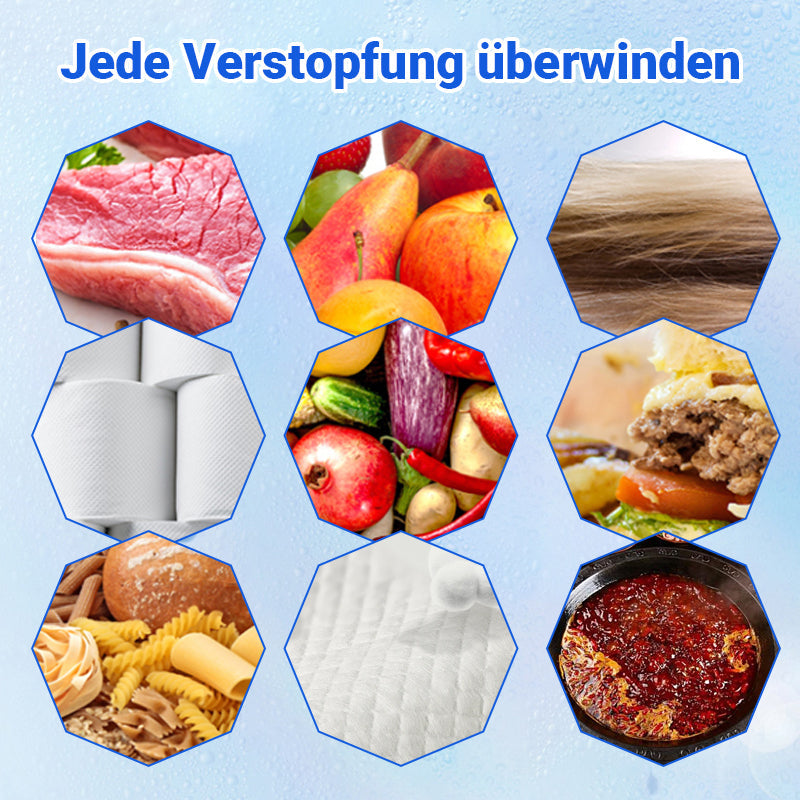 🚿🚰 Starke Rohrreiniger Gel-Kraft – Zähe Ablagerungen & Verstopfungen lösen sich sicher auf! 💪 ✅ Schnell, effektiv und umweltschonend für freie Rohre.