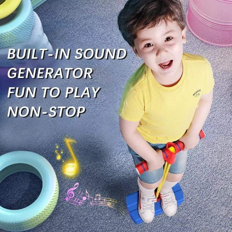 🛡️🌿 Sicherer Schaumstoff-Pogo-Stick für Kinder – federleichter Sprungspaß drinnen & draußen 🎈⚡ 50% Rabatt