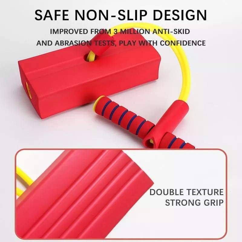 🛡️🌿 Sicherer Schaumstoff-Pogo-Stick für Kinder – federleichter Sprungspaß drinnen & draußen 🎈⚡ 50% Rabatt