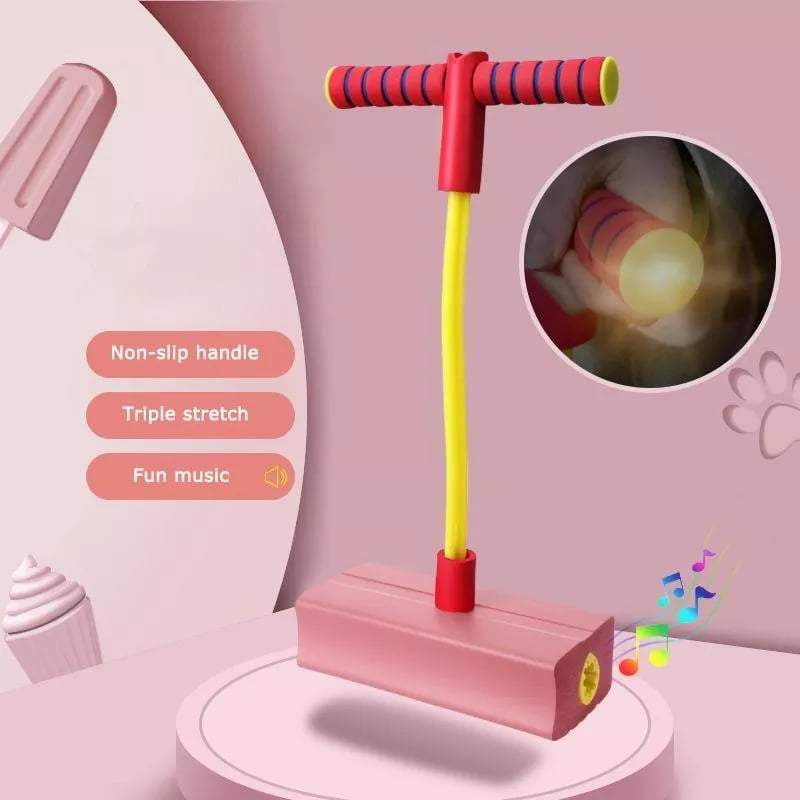 🛡️🌿 Sicherer Schaumstoff-Pogo-Stick für Kinder – federleichter Sprungspaß drinnen & draußen 🎈⚡ 50% Rabatt
