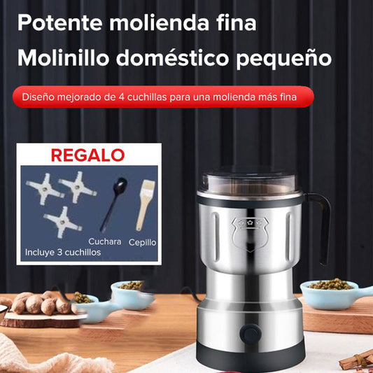 ⚡🌟 Multifunktionale Elektrische Mühle – Schnell & Leistungsstark 💪✨ Für Frischen Kaffee, Gewürze und Nüsse, Ideal Für Küche & Alltag
