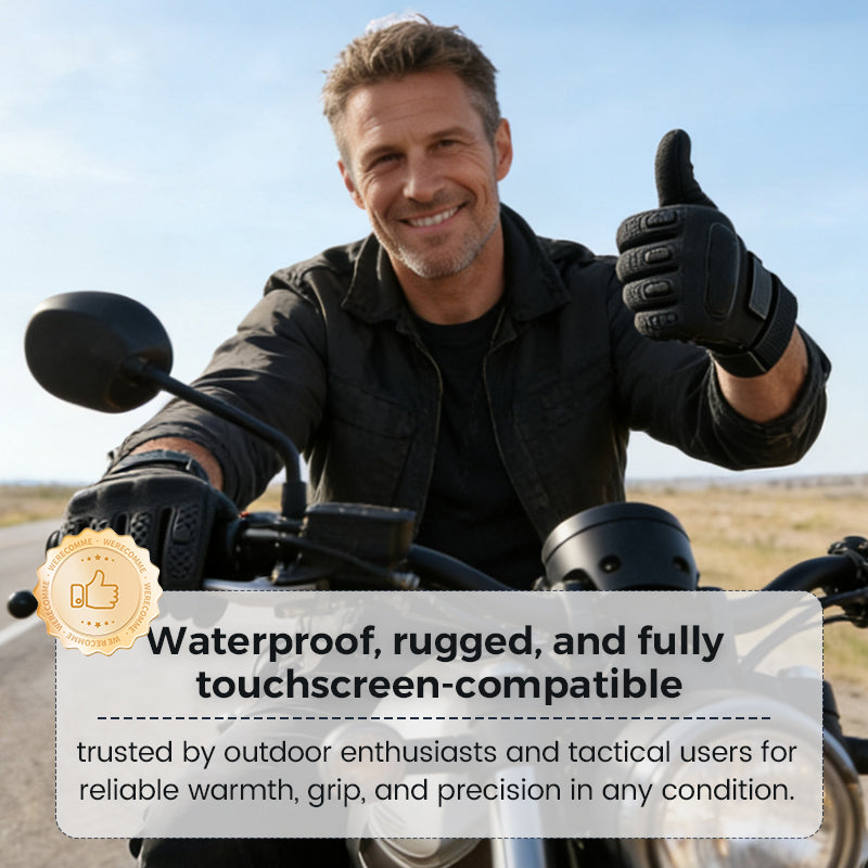 🎯🧤【Touchscreen-Griff & Allwetter-Halt】Bleiben Sie aktiv – mit unseren taktischen Allwetter-Handschuhen für maximale Kontrolle und warme Hände! 🔥🛡️