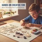 ✈️🚁 50% RABATT! DIY-Holz-Drohnen-Bausatz für Kinder – Höhenstabilisierung, stabile Fernsteuerung & extra Sicherheit! 🎁✨