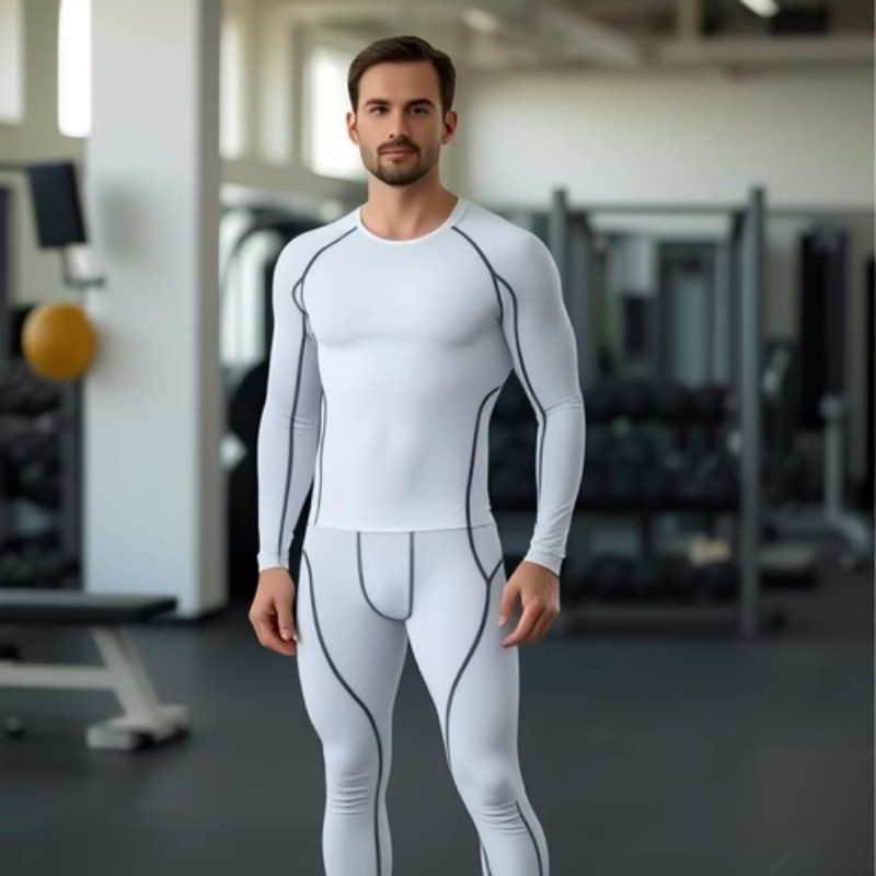 🏃‍♂️💨 Schnell trocknender Herren-Fitnessanzug – Perfekt für Workouts & Regeneration! Atmungsaktiv & nachhaltig. 🏋️‍♂️✨