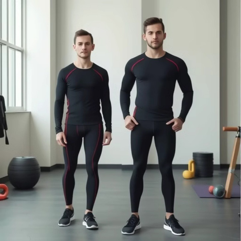 🏃‍♂️💨 Schnell trocknender Herren-Fitnessanzug – Perfekt für Workouts & Regeneration! Atmungsaktiv & nachhaltig. 🏋️‍♂️✨