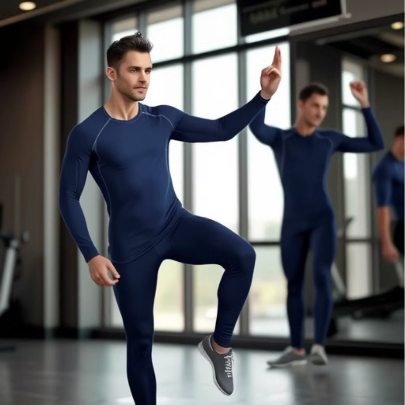 🏃‍♂️💨 Schnell trocknender Herren-Fitnessanzug – Perfekt für Workouts & Regeneration! Atmungsaktiv & nachhaltig. 🏋️‍♂️✨