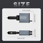 ✨Auto-Oplader mit Sternenlichtprojektor – 90W Superschnelles Laden &amp; Magische Atmosphäre im Auto! 🔌✨