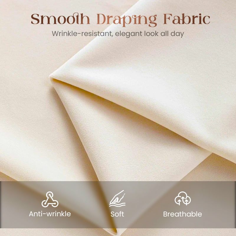 🌟👖 Formschöne Damenhose mit hoher Taille – knitterfrei & nachhaltig für Büro und Alltag 🌿✨