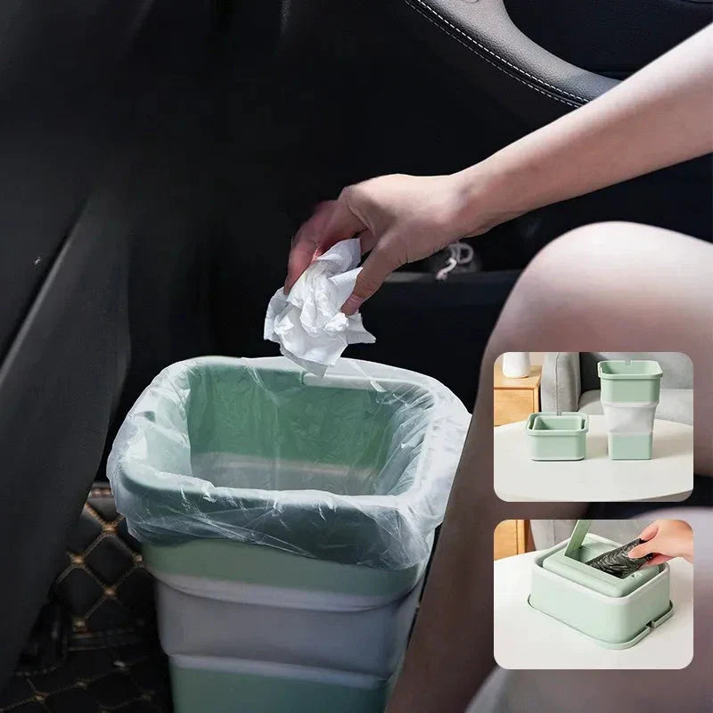 🗑️🚗 Faltbarer Auto-Abfalleimer – Robust, Leicht & Wasserdicht! Perfekt für Reise, Camping & Alltag. 🌟♻️ Jetzt 50% sparen – Ordnung & Nachhaltigkeit für unterwegs!