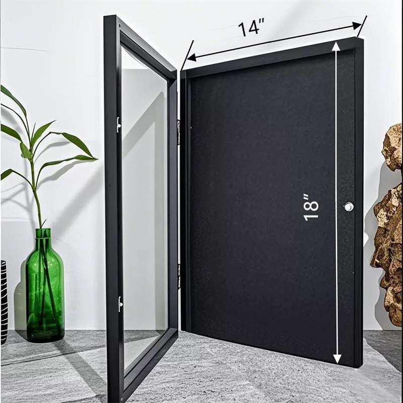 🔥 Neuware 2026: 50 % Rabatt für eine begrenzte Zeit! 🔥 Holz-Ausstellungsrahmen für Jersey mit magnetischer Tür