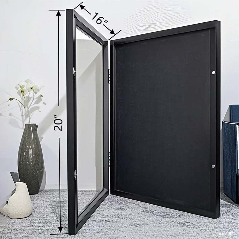 🔥 Neuware 2026: 50 % Rabatt für eine begrenzte Zeit! 🔥 Holz-Ausstellungsrahmen für Jersey mit magnetischer Tür