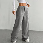 👖✨ Flash Sale: Nur noch 3 Stunden! ⏰⏰ Damen-Freizeithose mit lockerem Schnitt & hohem Bund – Komfort, Stil und nachhaltige Qualität vereint. 🌿💚