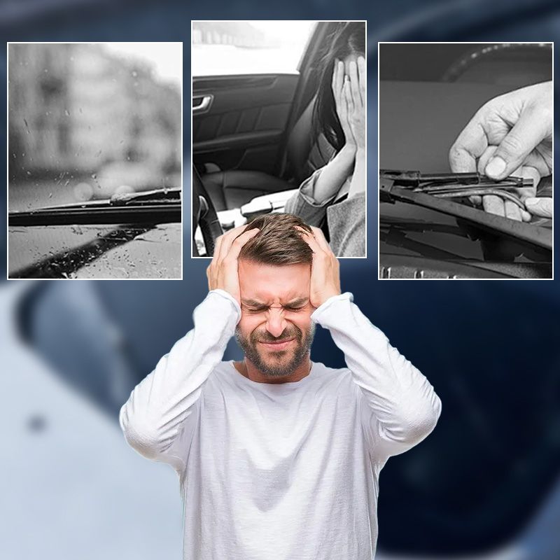 💪🛡️ Universal U-Wischerblätter ohne Halterung – sorgen stets für klare Sicht! 💦🚗 Einfache Montage, lange Haltbarkeit und exzellentes Abstreifergebnis bei jedem Wetter.