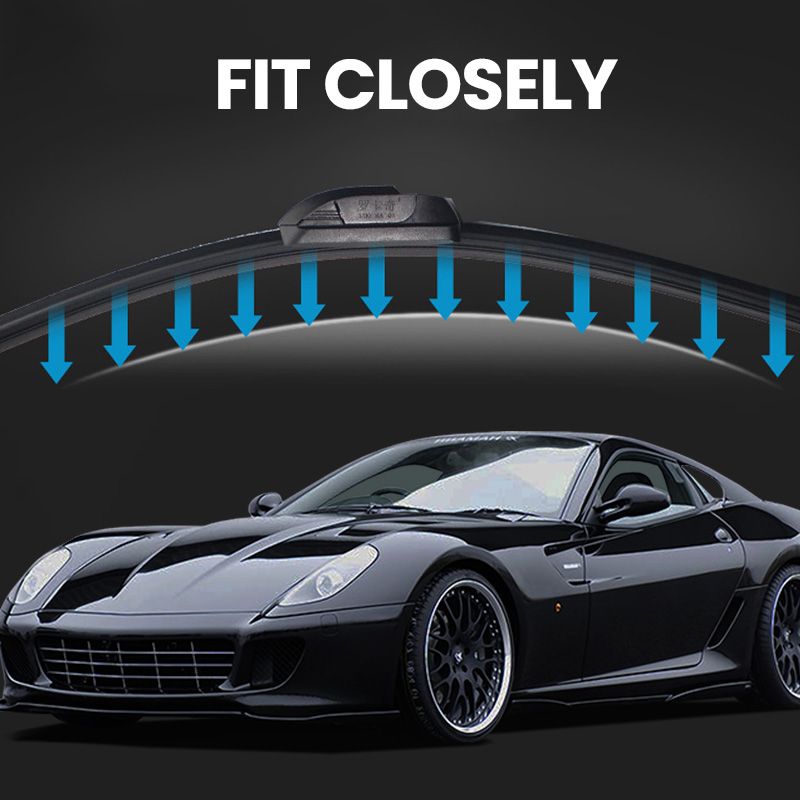 💪🛡️ Universal U-Wischerblätter ohne Halterung – sorgen stets für klare Sicht! 💦🚗 Einfache Montage, lange Haltbarkeit und exzellentes Abstreifergebnis bei jedem Wetter.