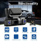 🚗💡 4K WIFI Nachtsicht-Dashcam – 4 Kanäle Rundum-Sicherheit & APP-Steuerung 🔄📱 Jetzt 52% sparen! 2026er Neuvorstellung mit nachhaltigem Design.