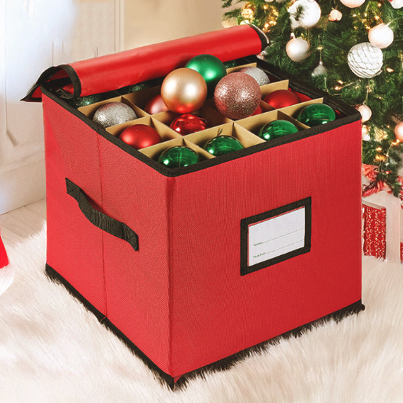 🎄📦 Organizer für faltbare Weihnachtskugeln – Platzsparend, robust & nachhaltig. Perfekt geschützt bis zum nächsten Fest! 🌟✨