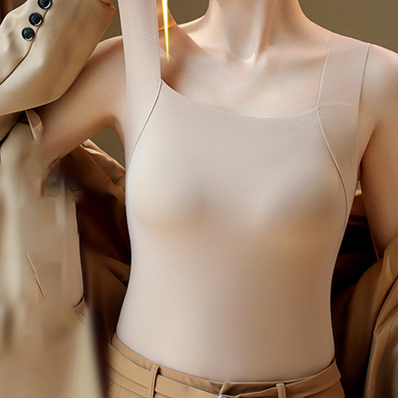 🔥🧤 Thermo-Tanktop mit integriertem BH – ultrawarm, dehnbar & nachhaltig! ❄️☀️ Perfekt für kalte Tage. In 3 Farben.