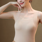 🔥🧤 Thermo-Tanktop mit integriertem BH – ultrawarm, dehnbar & nachhaltig! ❄️☀️ Perfekt für kalte Tage. In 3 Farben.