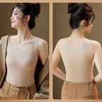 🔥🧤 Thermo-Tanktop mit integriertem BH – ultrawarm, dehnbar & nachhaltig! ❄️☀️ Perfekt für kalte Tage. In 3 Farben.