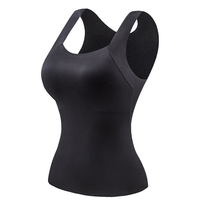 🔥🧤 Thermo-Tanktop mit integriertem BH – ultrawarm, dehnbar & nachhaltig! ❄️☀️ Perfekt für kalte Tage. In 3 Farben.