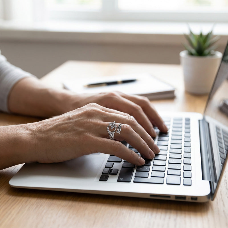 💝✨ S925 Sterling Silver Echter Keltischer Knoten Ring – Verstellbar & zeitlos ♾️💎 für besondere Alltagsmomente.